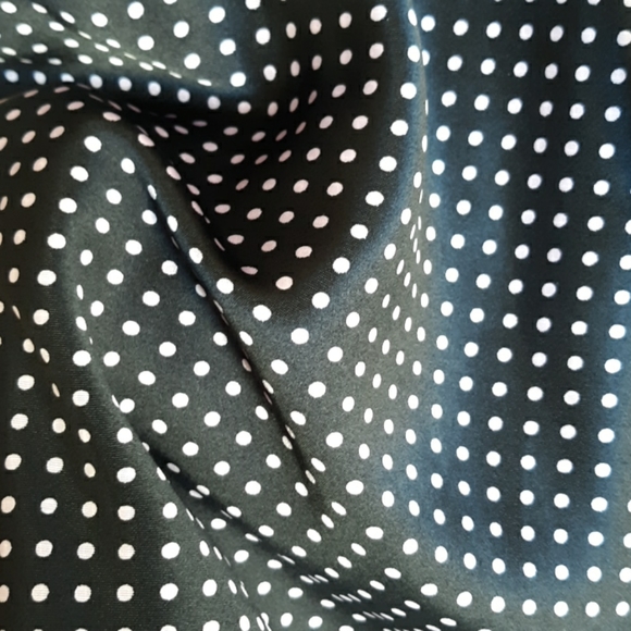 LIKE NEW! Tempted Black polkadot Tank Top Large - Picture 7 of 8